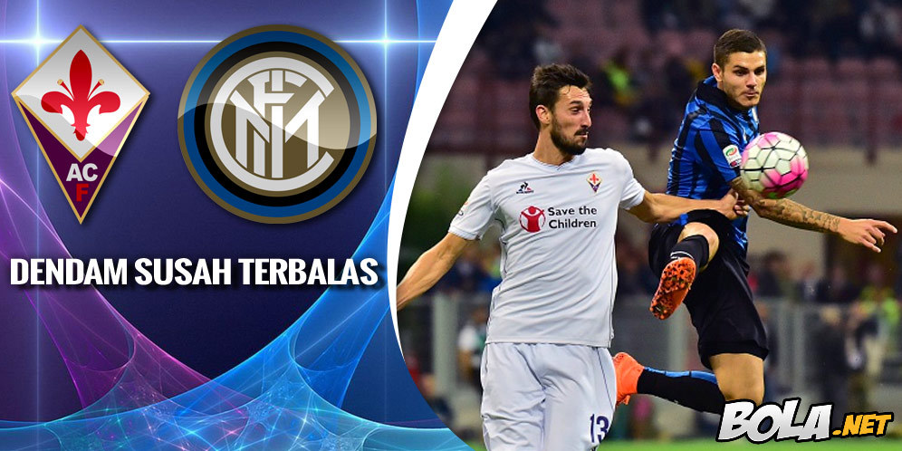 Data dan Fakta Serie A: Fiorentina vs Inter Milan