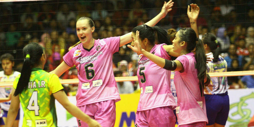 Kemenangan Perdana Gresik Petrokimia di Proliga 2016