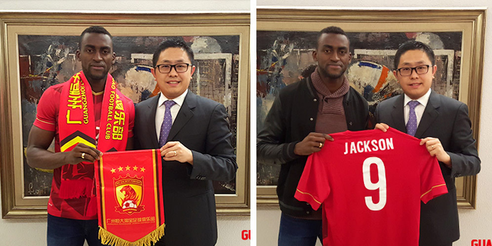 Jackson Martinez Resmi Gabung Guangzhou Evergrande