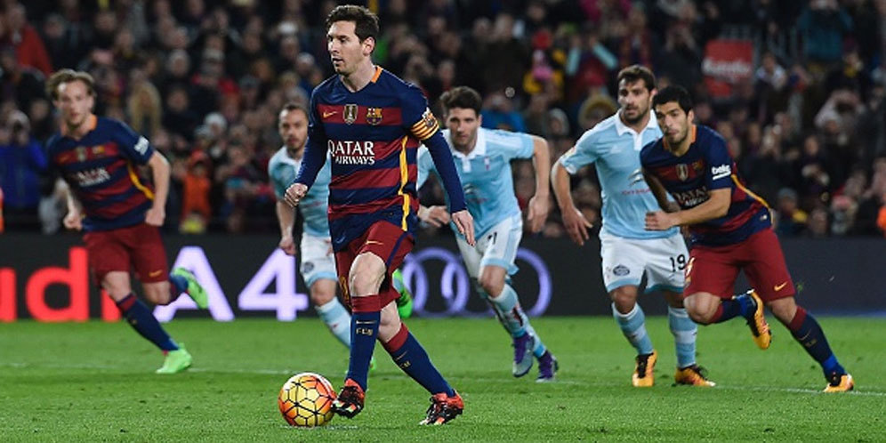 Wonderkid Arsenal Tiru Penalti Tak Lazim Messi