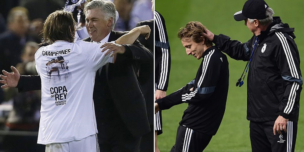 Pelatih Favorit Modric di Madrid: Carlo Ancelotti