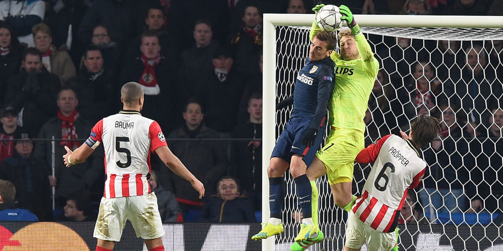 Hasil Pertandingan PSV Eindhoven vs Atletico Madrid: Skor 0-0