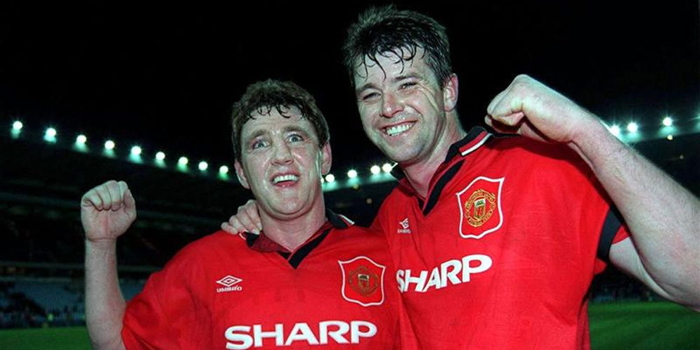 Steve Bruce dan Gary Pallister