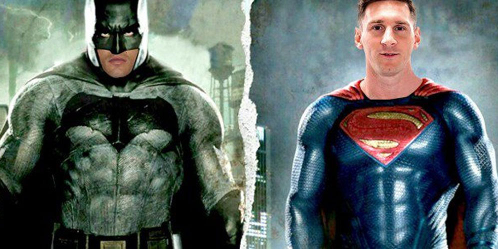 Parodi Batman v Superman, Messi Tarung Lawan Ronaldo