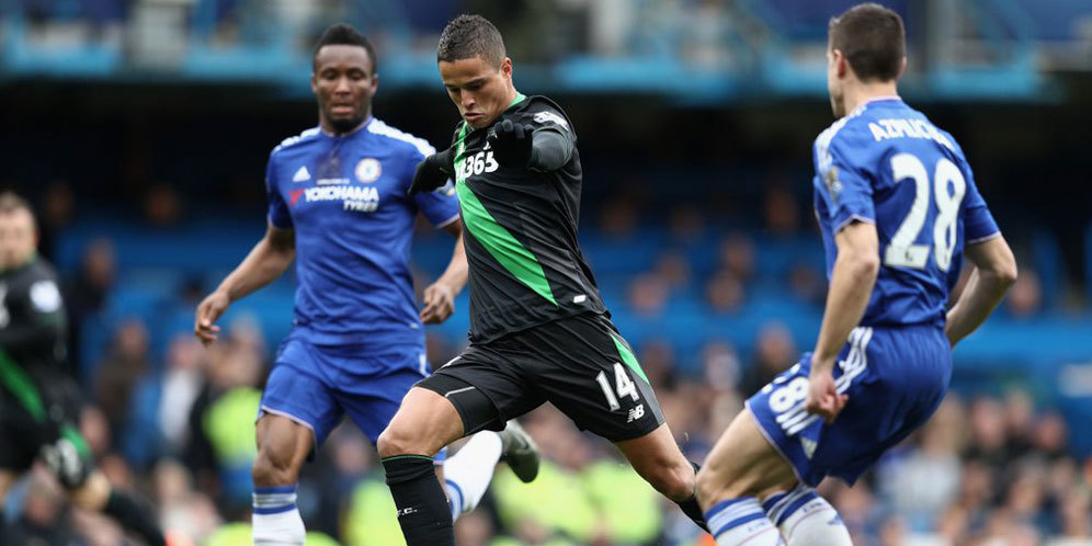 Hasil Pertandingan Chelsea vs Stoke City: 1-1