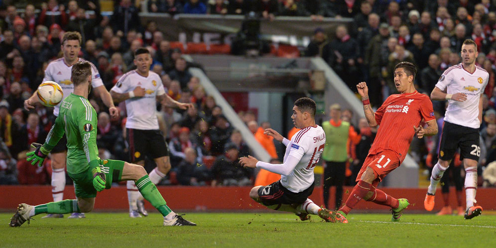 Highlights Liga Europa: Liverpool 2-0 Manchester United