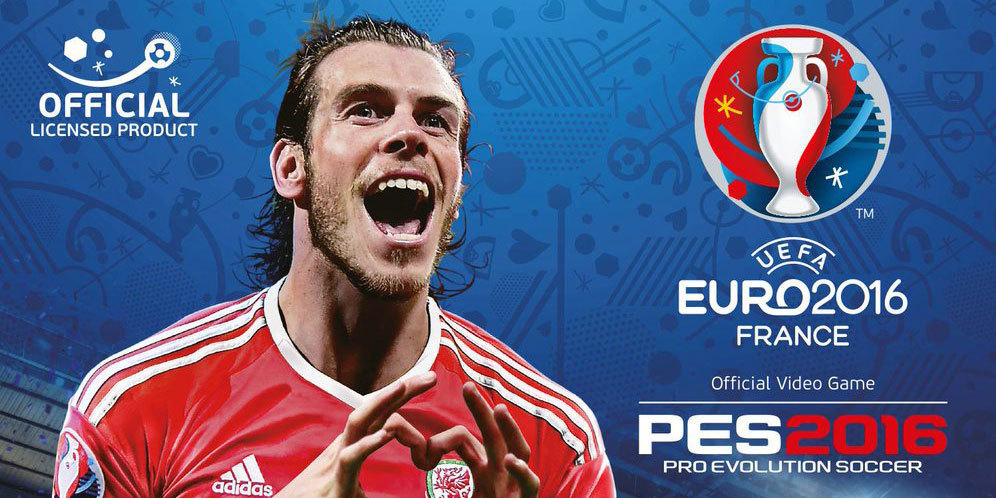 Gareth Bale Jadi Cover PES Edisi Euro 2016