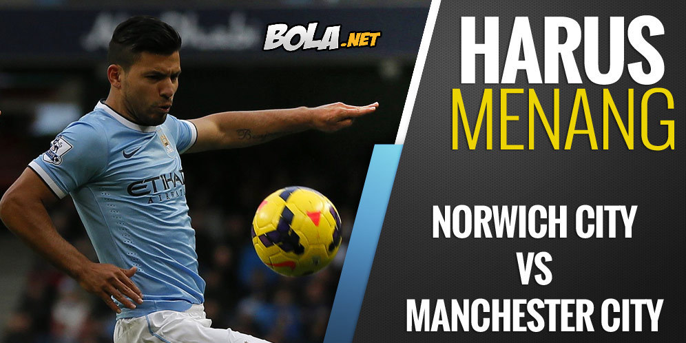 Prediksi Norwich City vs Manchester City 12 Maret 2016