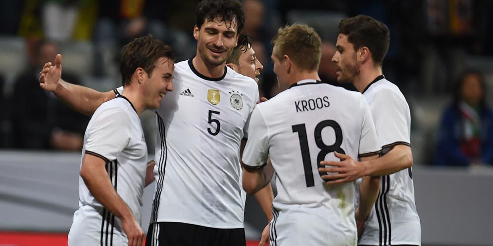 Highlights Friendly: Jerman 4-1 Italia