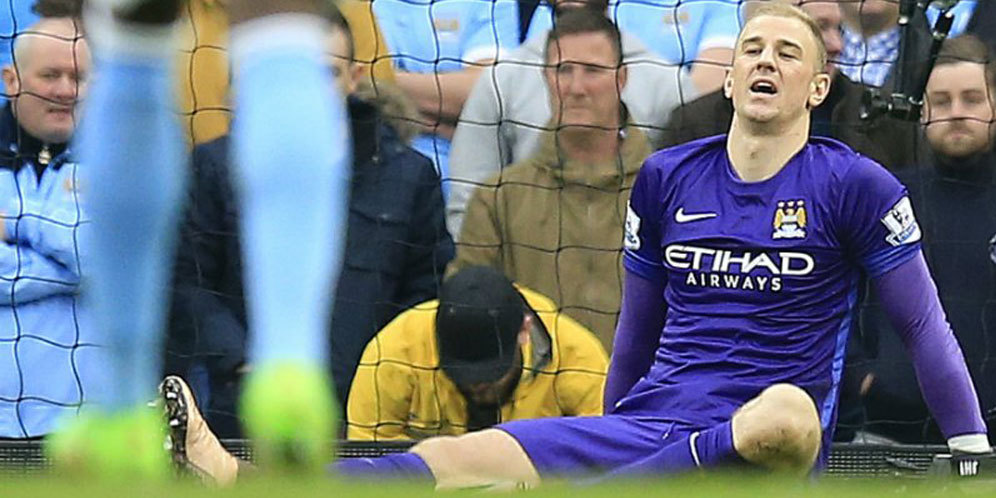 Guardiola dan Joe Hart Tampak Berseteru di Sesi Latihan