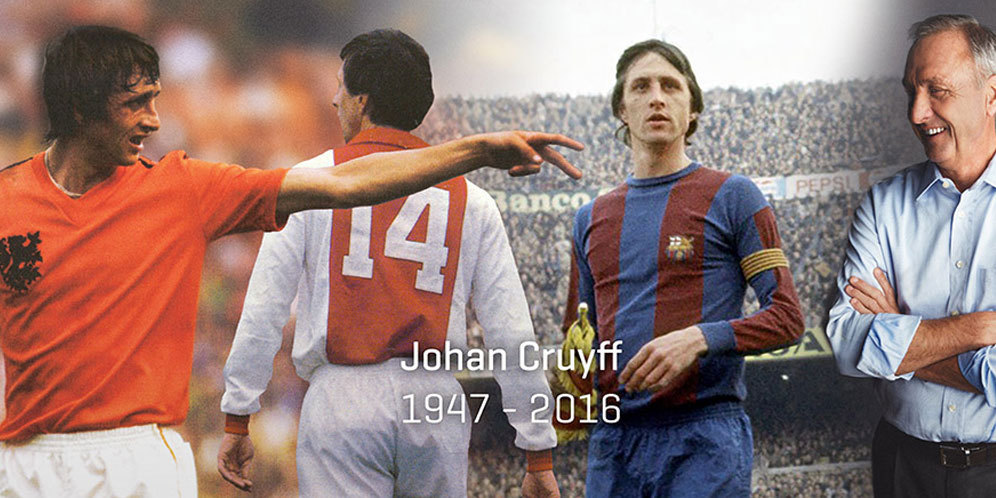 Perjalanan Johan Cruyff dari Belanda Hingga Ciptakan Dominasi Barca