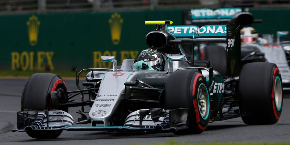 Nico Rosberg Menangi Formula 1 GP Australia