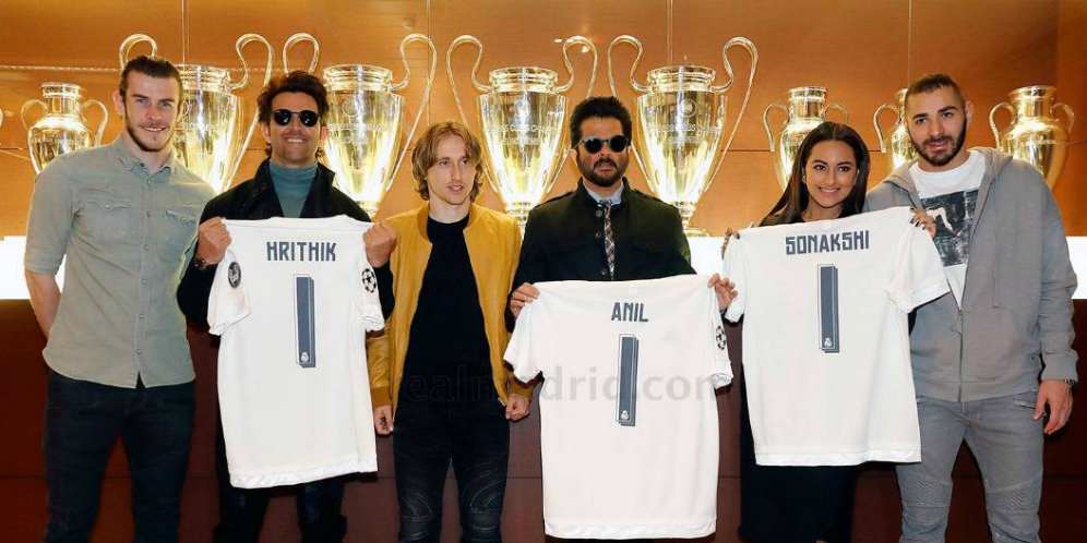 Markas Real Madrid Disatroni Tiga Bintang Bollywood