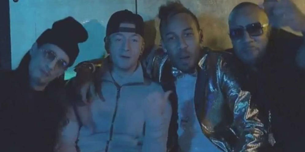 Aksi Aubameyang dan Reus Jadi Model Video Klip Rapper Prancis