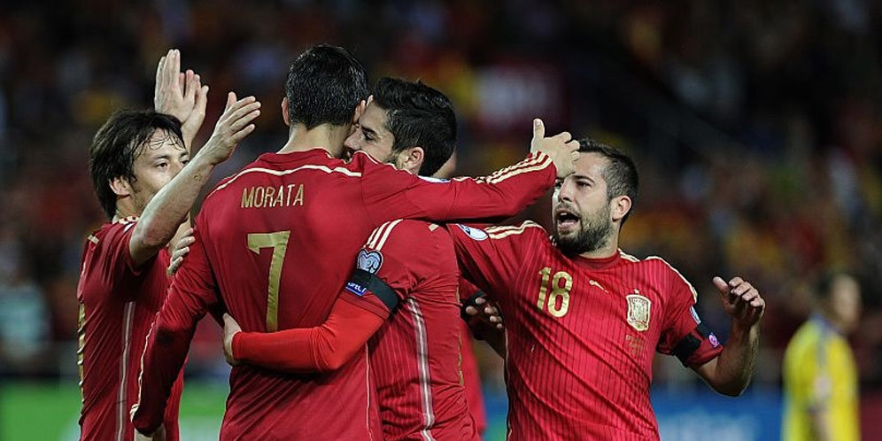 Sambut Euro 2016, Spanyol Lindas Korea Selatan