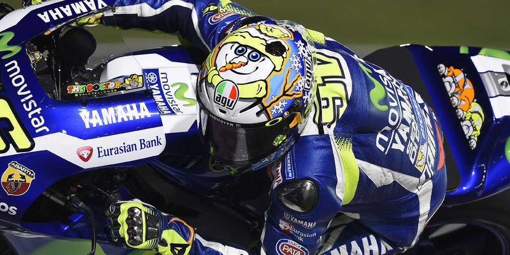 Jatuh di Losail, Valentino Rossi Sudah Siap Balap