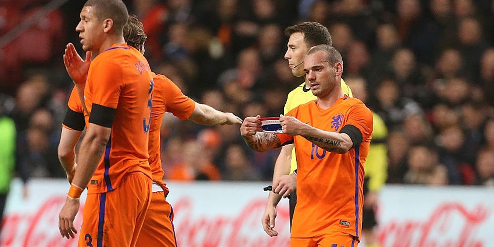 Belanda Tanpa Sneijder Lawan Inggris