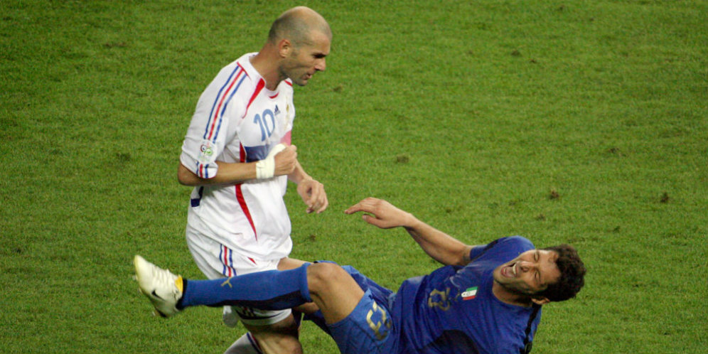 Materazzi Pesepakbola Paling Dibenci di Prancis