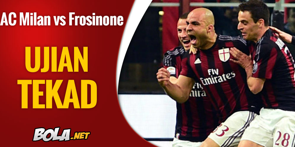 Prediksi AC Milan vs Frosinone 1 Mei 2016