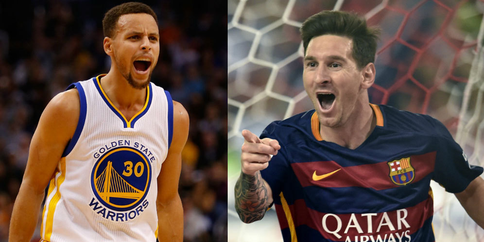 Hadiah Balasan, Leo Messi Ganti Kirim Jersey Barca untuk Steph Curry