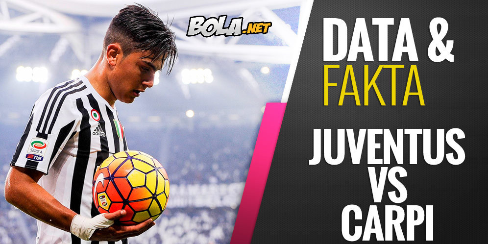 Data dan Fakta Serie A: Juventus vs Carpi