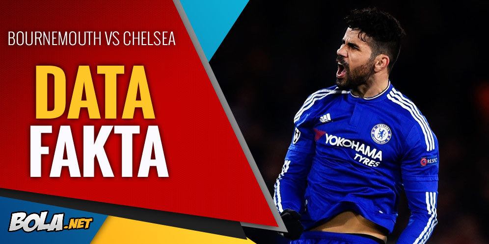 Data dan Fakta Premier League: Bournemouth vs Chelsea Data dan Fakta Premier League: Bournemouth vs Chelsea