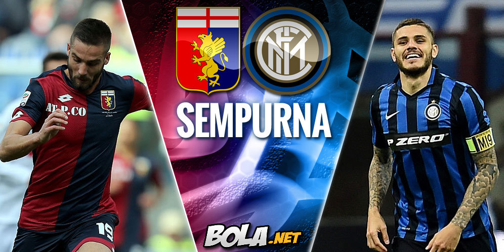 Data dan Fakta Serie A: Genoa vs Inter Milan