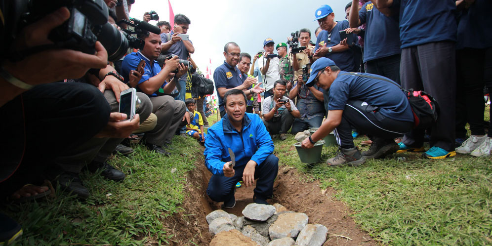 Menpora Launching Pembangunan 1000 Lapangan