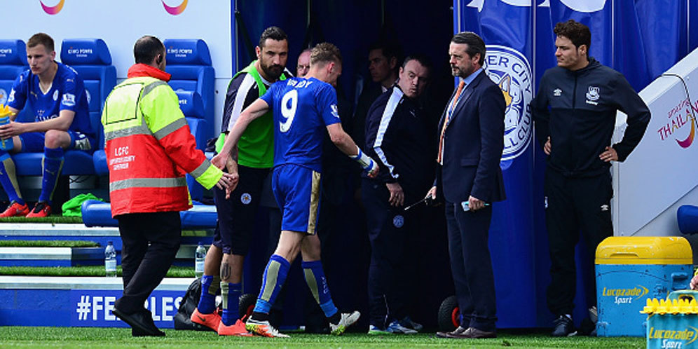 Jamie Vardy Dikartu Merah, Ini Komentar Pelatih Inggris