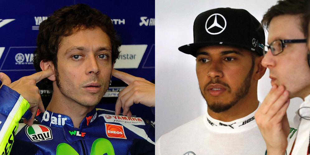 Lewis Hamilton: Saya Ingin Seperti Valentino Rossi!