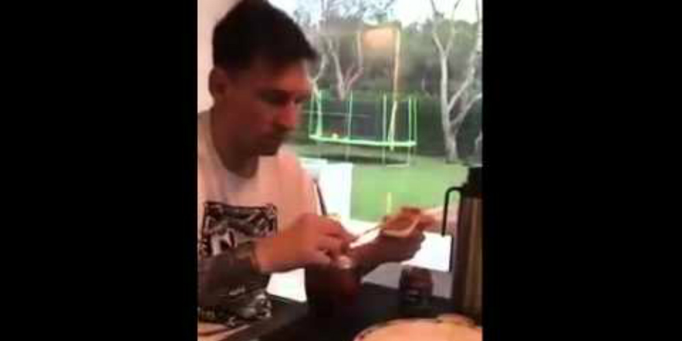 Langka, Video Messi Sarapan!