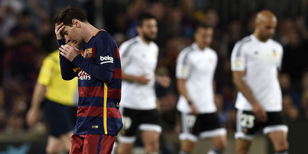 Hasil Pertandingan Barcelona vs Valencia: Skor 1-2