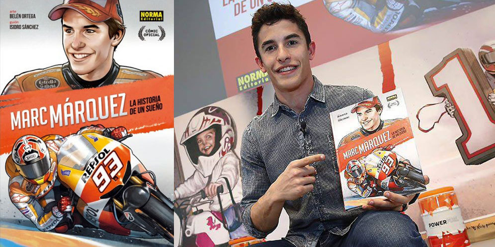 Marc Marquez Luncurkan Komik Soal Karir Balapnya