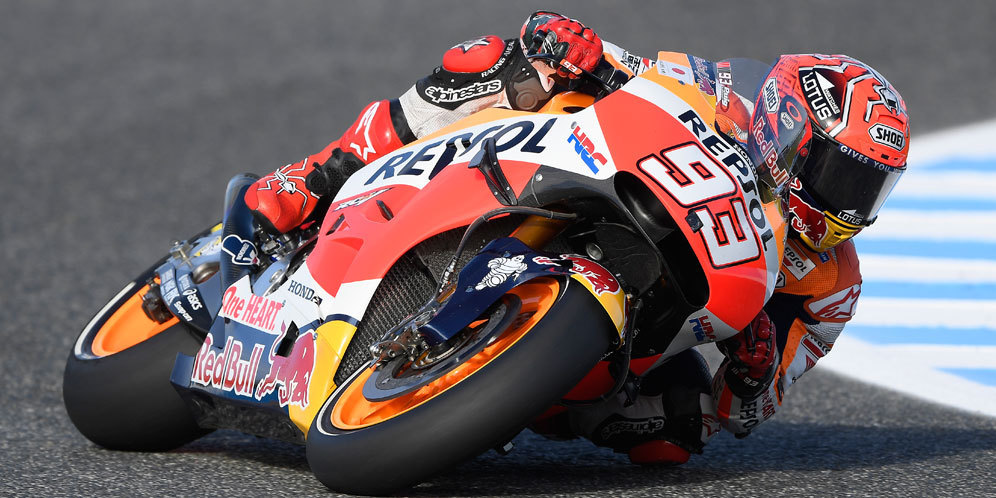 Marquez Terdepan di Sesi Pemanasan MotoGP Spanyol