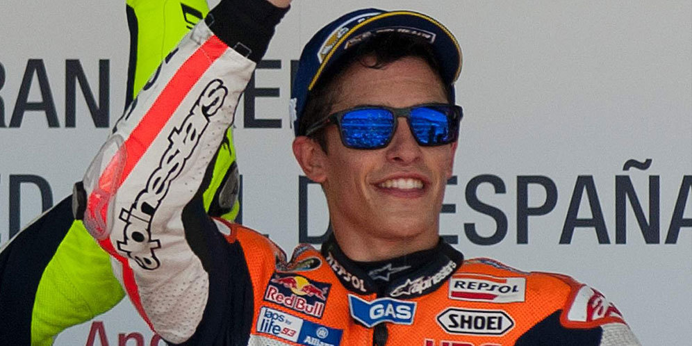 Marquez Akui Tiga Kali Nyaris Jatuh di MotoGP Spanyol