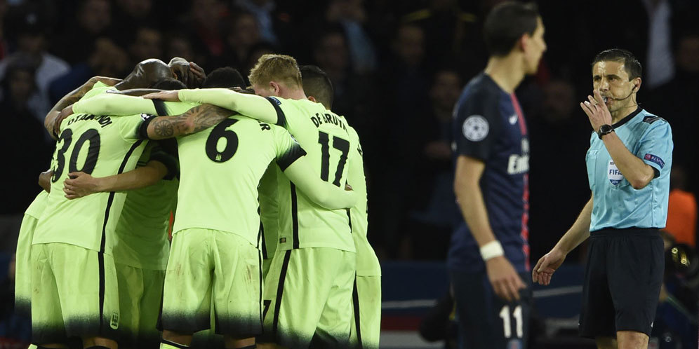 Hasil Pertandingan PSG vs Manchester City: Skor 2-2