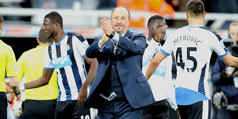 Rafael Benitez Bahagia Bisa Imbangi Manchester City