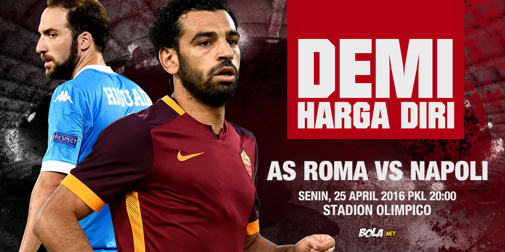 Prediksi AS Roma vs Napoli 25 April 2016