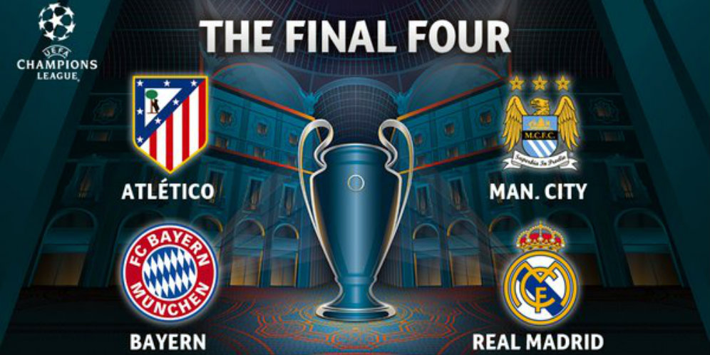 Hasil Drawing Semifinal Liga Champions 2015-16