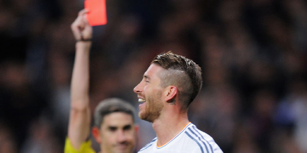Sergio Ramos dan 21 Kartu Merahnya di Real Madrid Sergio Ramos dan 21 Kartu Merahnya di Real Madrid