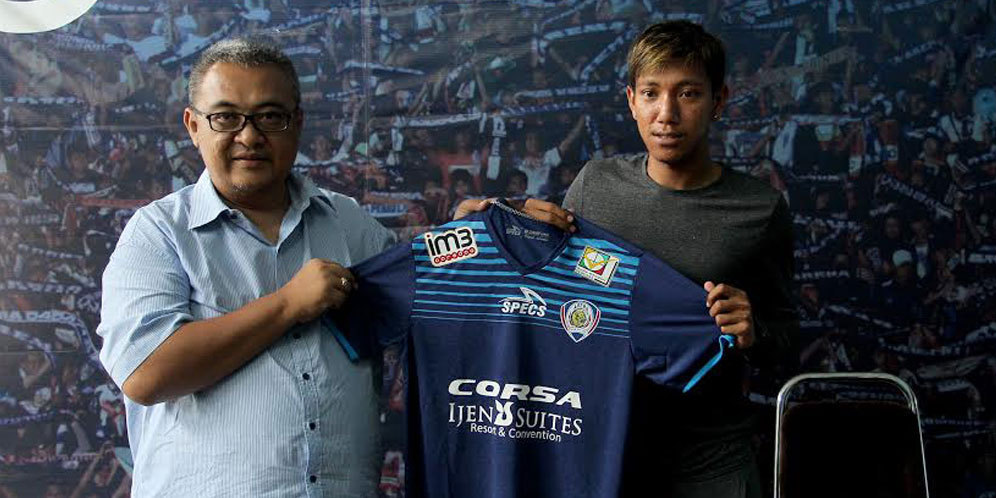 Arema Cronus Resmi Perkenalkan Syaiful Indra Cahya