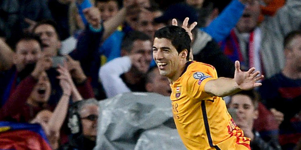 Suarez Tercepat ke-4 Ukir 16 Gol Liga Champions