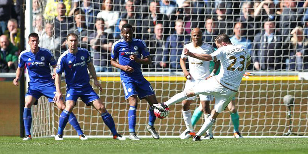 Hasil Pertandingan Swansea City vs Chelsea: 1-0