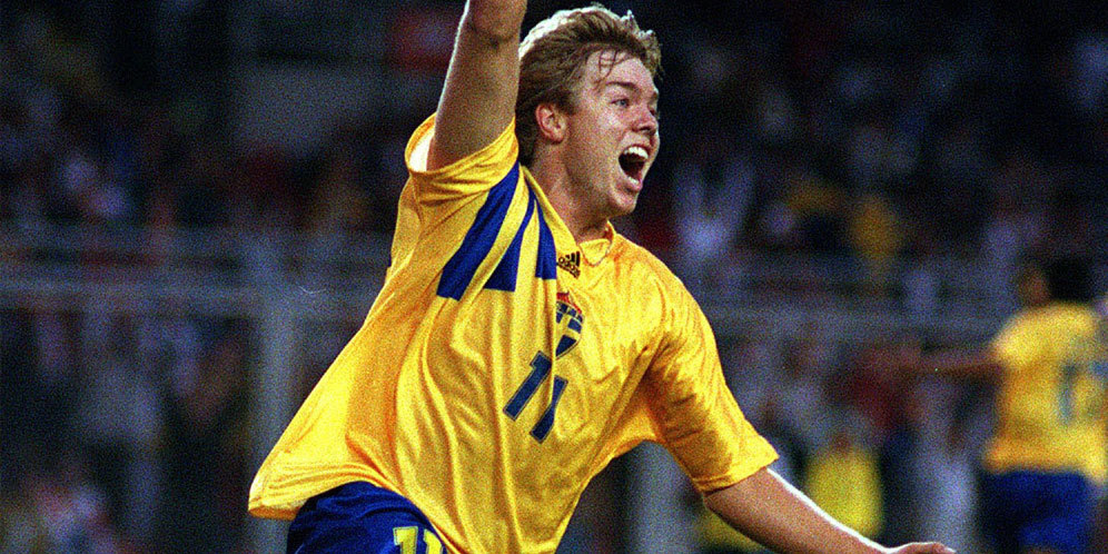 Flashback Euro: Saat Tomas Brolin Pulangkan Inggris dari Euro 1992