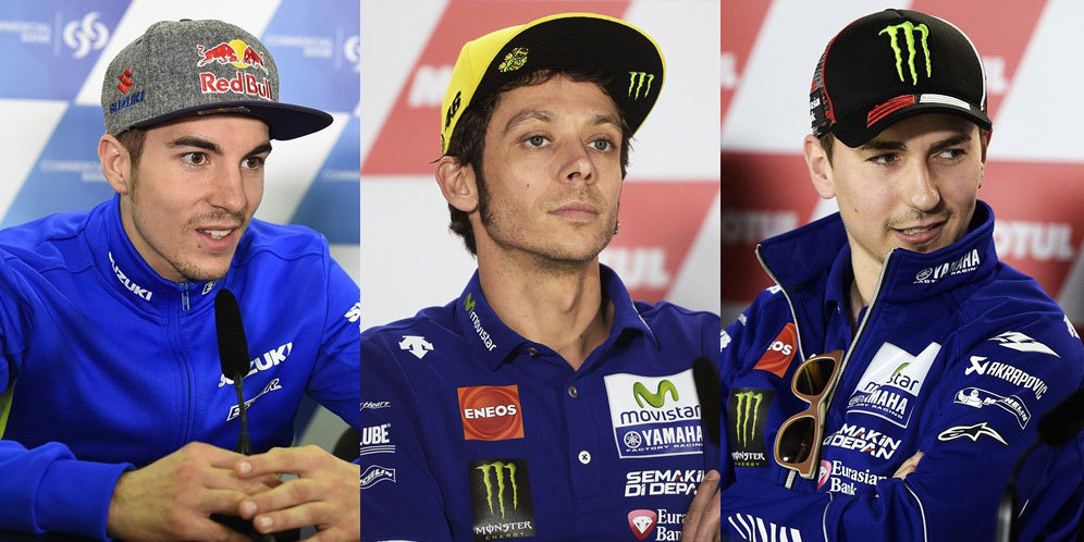 Rossi Sebut Vinales Selevel dengan Lorenzo