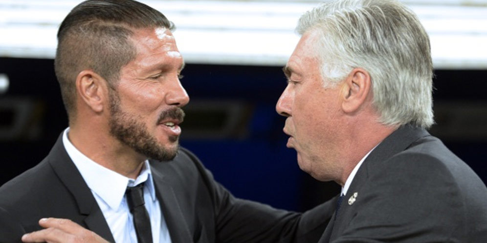 Diego Simeone Hormati dan Kagumi Carlo Ancelotti