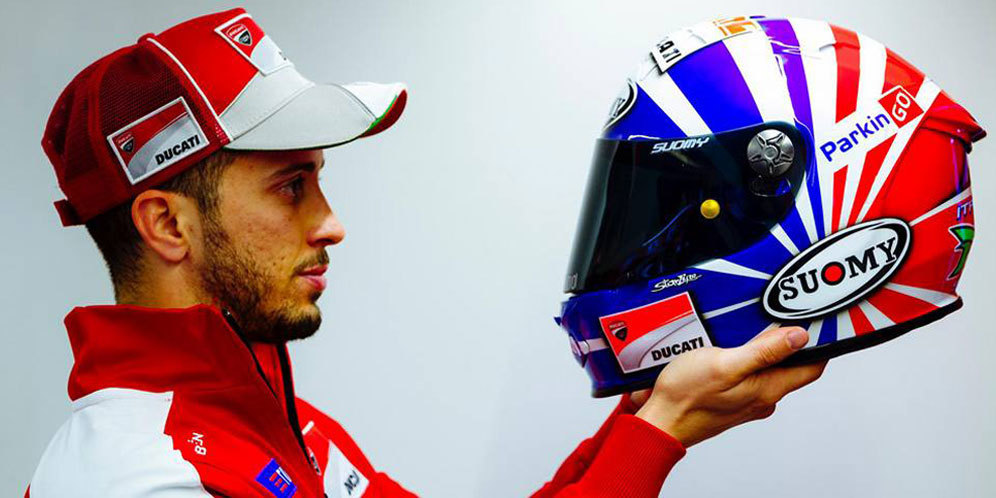 'Italian Stallion', Tema Spesial Helm Dovizioso di Mugello