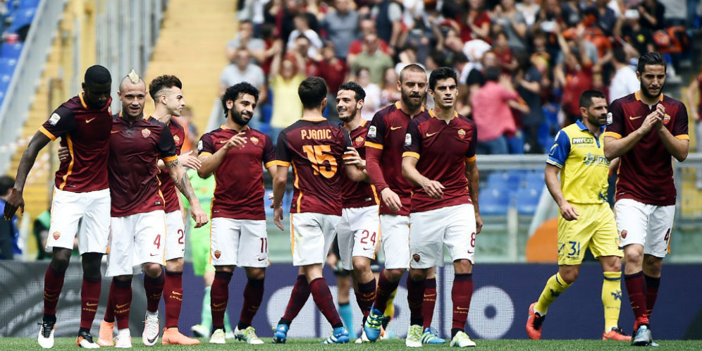 Hasil Pertandingan AS Roma vs Chievo: Skor 3-0