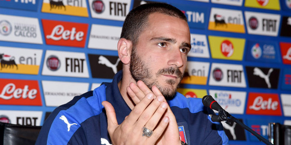 Jawab Keraguan, Bonucci Bertekad Bawa Italia Juara Euro 2016