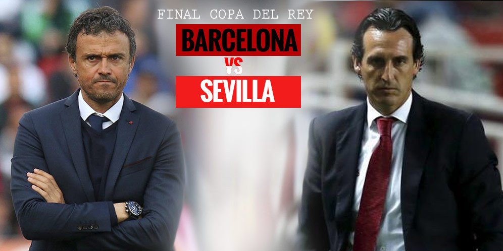 Final Copa Del Rey, Ini Head to Head Pelatih Barcelona vs Sevilla